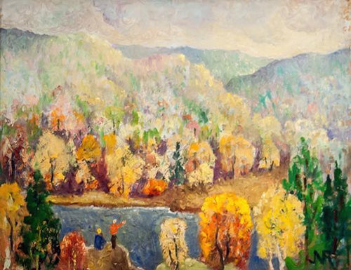 Fishermen Oil | Unknown Artist,{{product.type}}