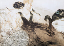 Fishing Lithograph | Louis Icart,{{product.type}}