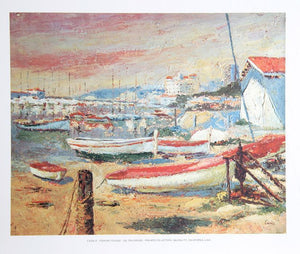 Fishing Village Poster | Amadeu Casals Pons,{{product.type}}