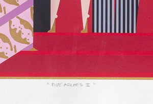 Five Arches II screenprint | Giancarlo Impiglia,{{product.type}}