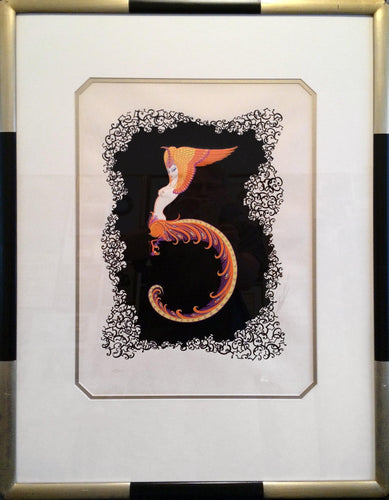 Five Screenprint | Erté,{{product.type}}