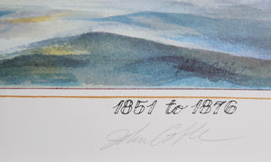 Five US Schooners 1851-1876 Poster | John Gable,{{product.type}}