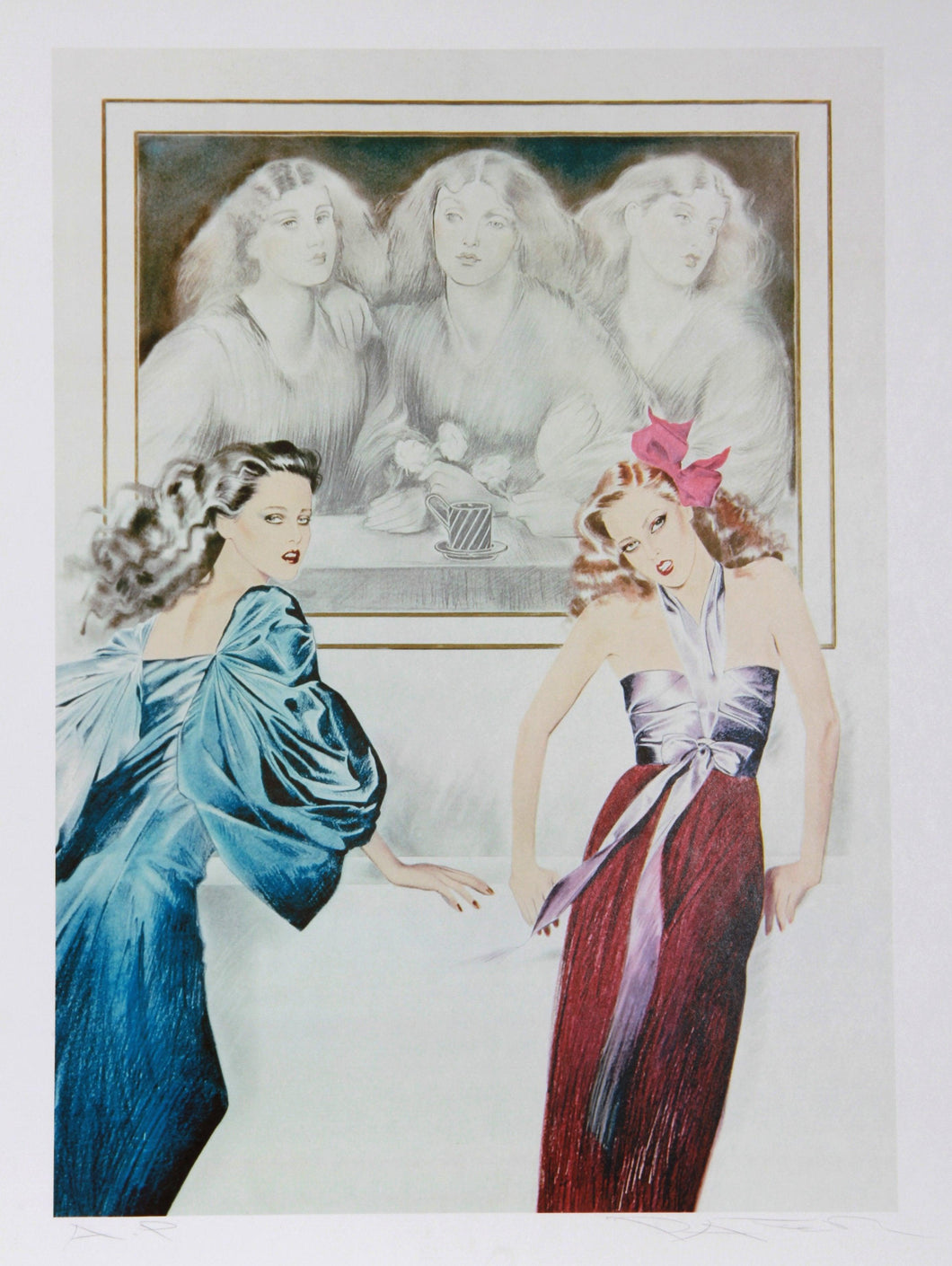 Five Women Lithograph | Pater Sato,{{product.type}}