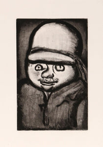 Fleau Colon from Le Reincarnations du Pere Ubu Etching | Georges Rouault,{{product.type}}