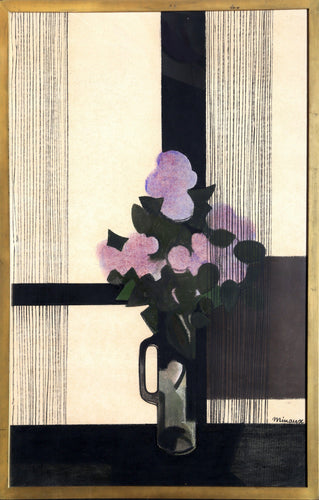 Fleurs Mauve Pastel | Andre Minaux,{{product.type}}