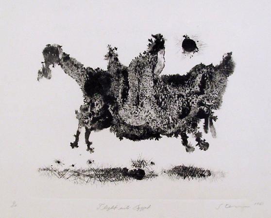 Flight into Egypt Etching | Ronald Jay Stein,{{product.type}}