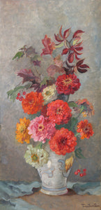 Floral 1 Oil | Stefanie von Trauttweiler,{{product.type}}
