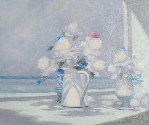 Floral 13 Oil | Les Bullene,{{product.type}}