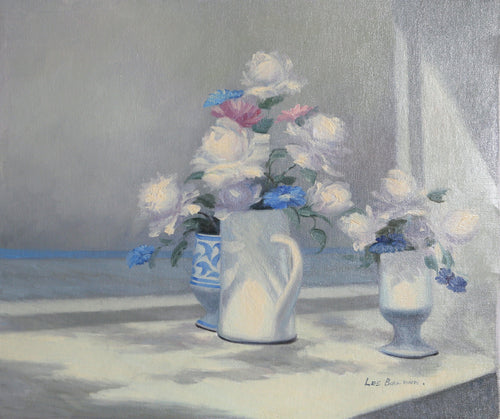 Floral 9 Oil | Les Bullene,{{product.type}}