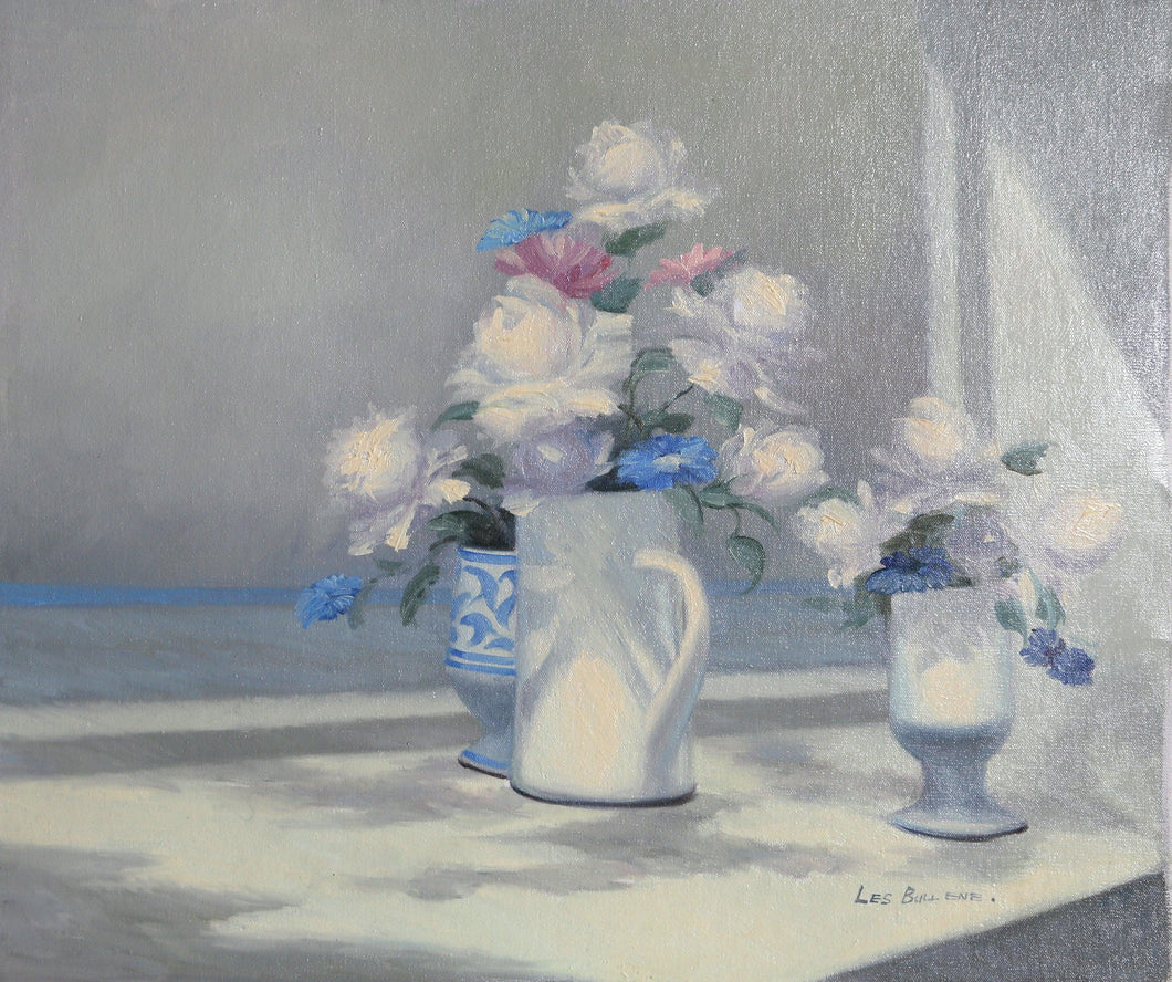 Floral 9 Oil | Les Bullene,{{product.type}}