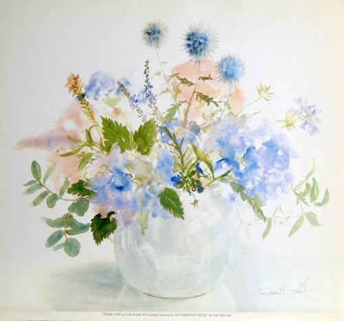 Floral Haze Poster | Celia Russell,{{product.type}}