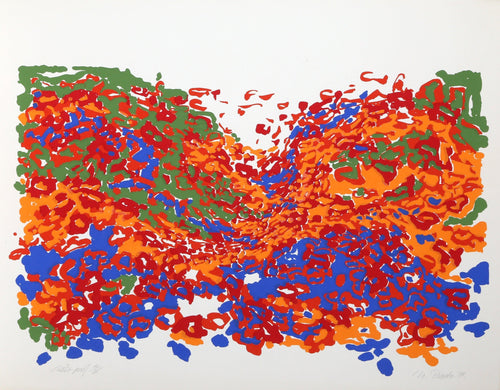 Floral Landscape Screenprint | Nadine Prado,{{product.type}}