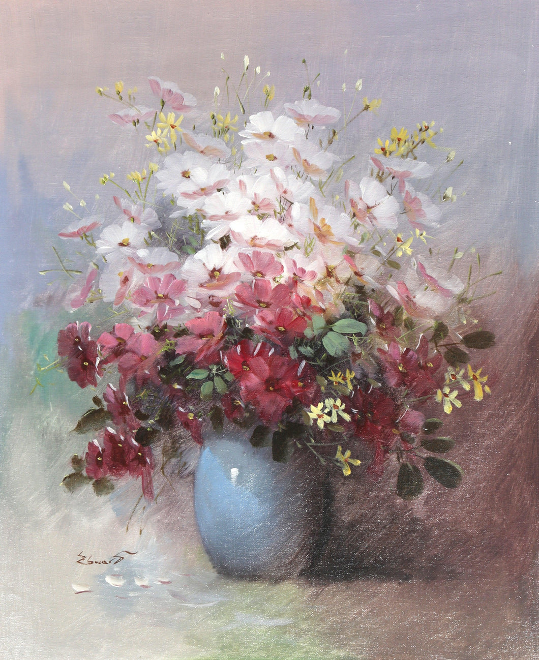 Floral Still Life 5 Oil | Warner Edwards,{{product.type}}