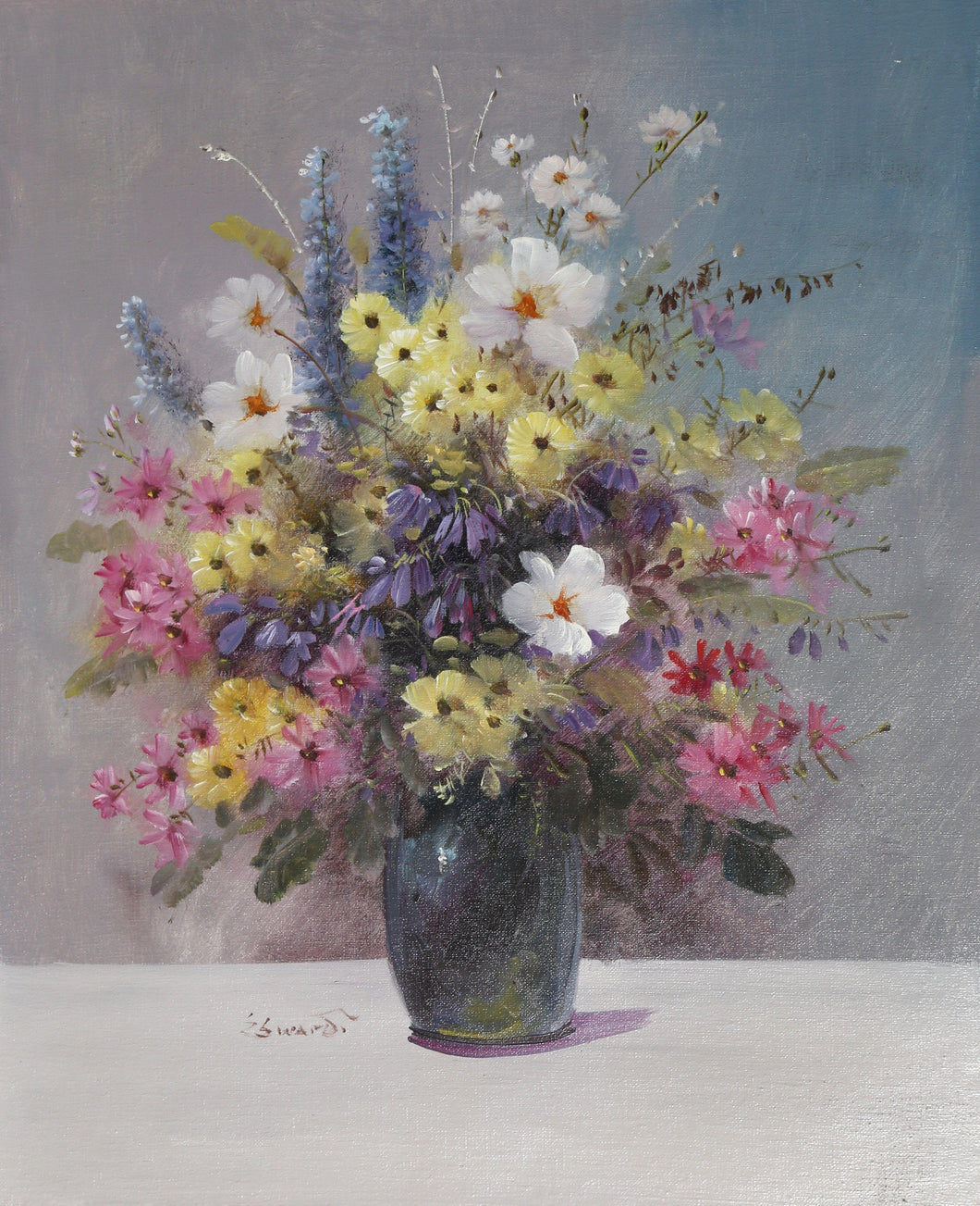 Floral Still Life 6 Oil | Warner Edwards,{{product.type}}