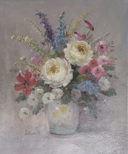 Floral Still Life 8 Oil | Warner Edwards,{{product.type}}