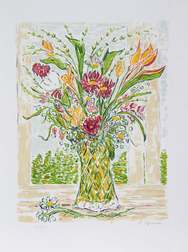 Flower Arrangement Lithograph | Beverly Hyman,{{product.type}}