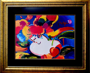Flower Blossom Lady Acrylic | Peter Max,{{product.type}}