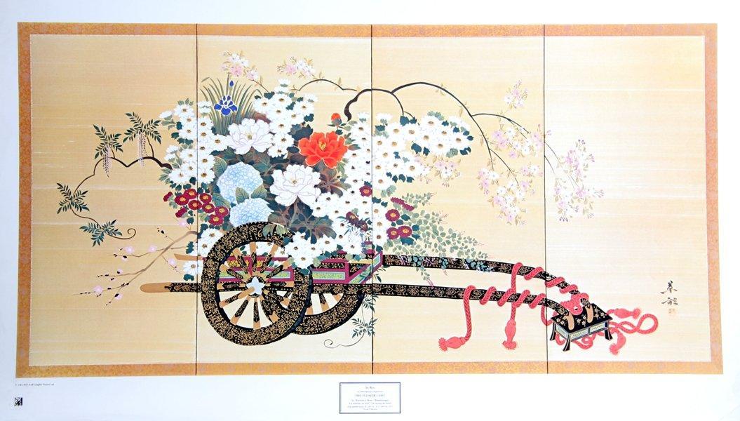 Flower Cart Poster | So Ryu,{{product.type}}