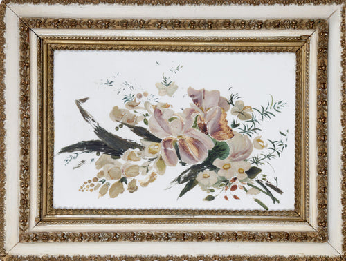 Flower Corsage with Irises Oil | Unknown Artist,{{product.type}}