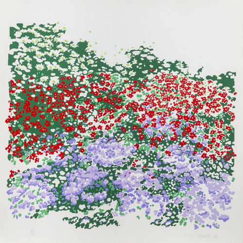 Flower Field 4 Screenprint | Nadine Prado,{{product.type}}