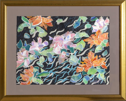 Flower Field Collage | Unknown Artist,{{product.type}}