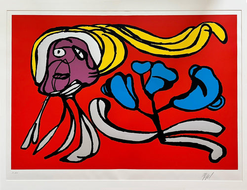 Flower Passion Screenprint | Karel Appel,{{product.type}}