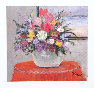 Flower Pot Lithograph | Suzanne Pascal,{{product.type}}