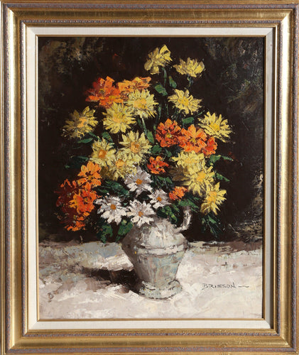 Flower Still Life Oil | Unknown Artist,{{product.type}}
