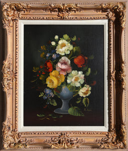 Flower Still Life Oil | Unknown Artist,{{product.type}}