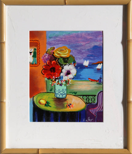 Flower Still Life Screenprint | Shlomo Alter,{{product.type}}