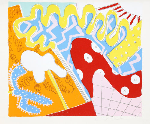 Flowering Cactus Screenprint | Knox Martin,{{product.type}}