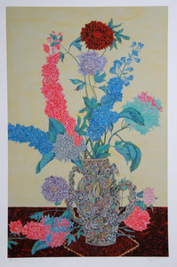Flowers 15 Lithograph | David Nguyen,{{product.type}}
