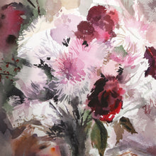 Flowers and Apple watercolor | Erik Freyman,{{product.type}}