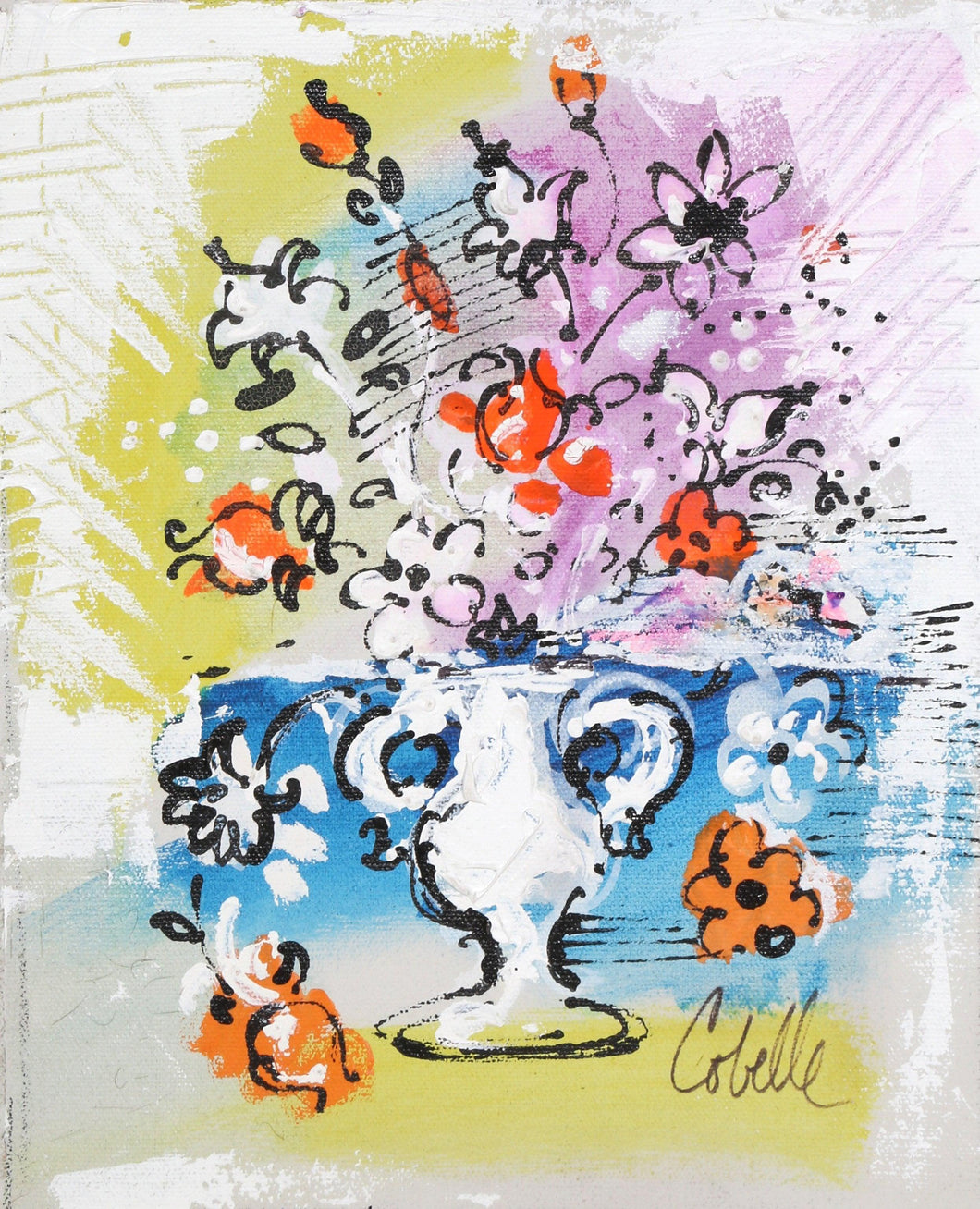 Flowers by the Sea Acrylic | Charles Cobelle,{{product.type}}