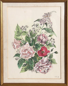 Flowers Lithograph | Janicotte,{{product.type}}