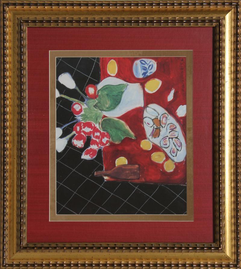 Flowers on the Table Poster | Henri Matisse,{{product.type}}