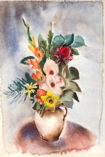 Flowers (P5.9) Watercolor | Eve Nethercott,{{product.type}}