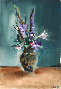 Flowers (P6.46) Watercolor | Eve Nethercott,{{product.type}}