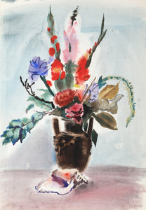 Flowers (P6.47) Watercolor | Eve Nethercott,{{product.type}}