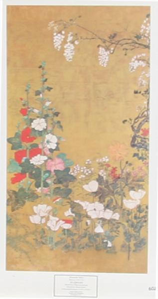 Flowers Poster | Watanabe Shikō,{{product.type}}