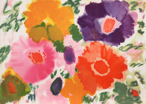 Flowers V Lithograph | Helen Covensky,{{product.type}}