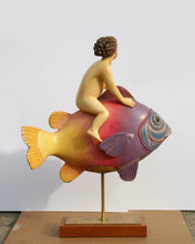 Flying Fish with Boy Plastic | Sergio Bustamante,{{product.type}}