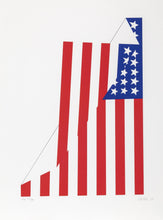 Folded American Flag screenprint | Jim Jacobs,{{product.type}}