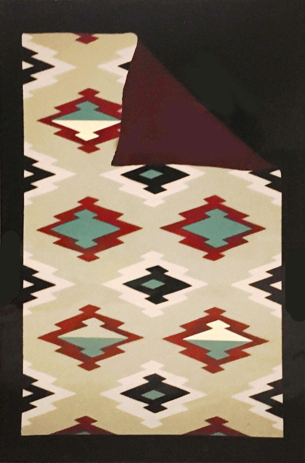 Folded Navajo Rug Mixed Media | Jim Jacobs,{{product.type}}