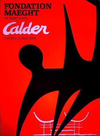 Fondation Maeght Poster | Alexander Calder,{{product.type}}