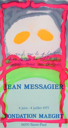 Fondation Maeght Poster | Jean Messagier,{{product.type}}