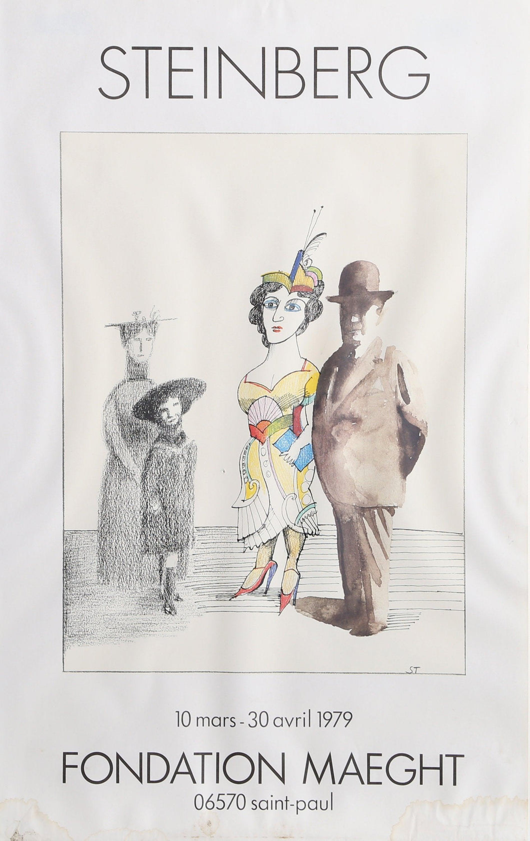 Fondation Maeght Poster | Saul Steinberg,{{product.type}}