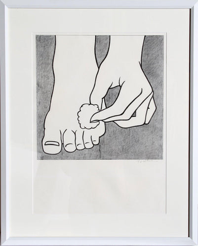 Foot Medication (C. App. 3) Poster | Roy Lichtenstein,{{product.type}}