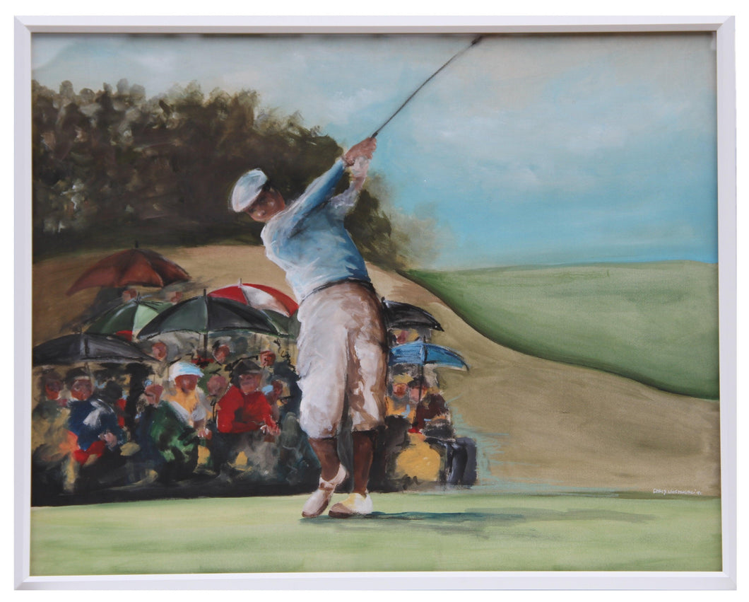 Fore (Golf) Gouache | Chris Kosmouski,{{product.type}}