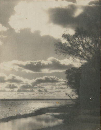 Forest Lake Black and White | Unknown Artist,{{product.type}}